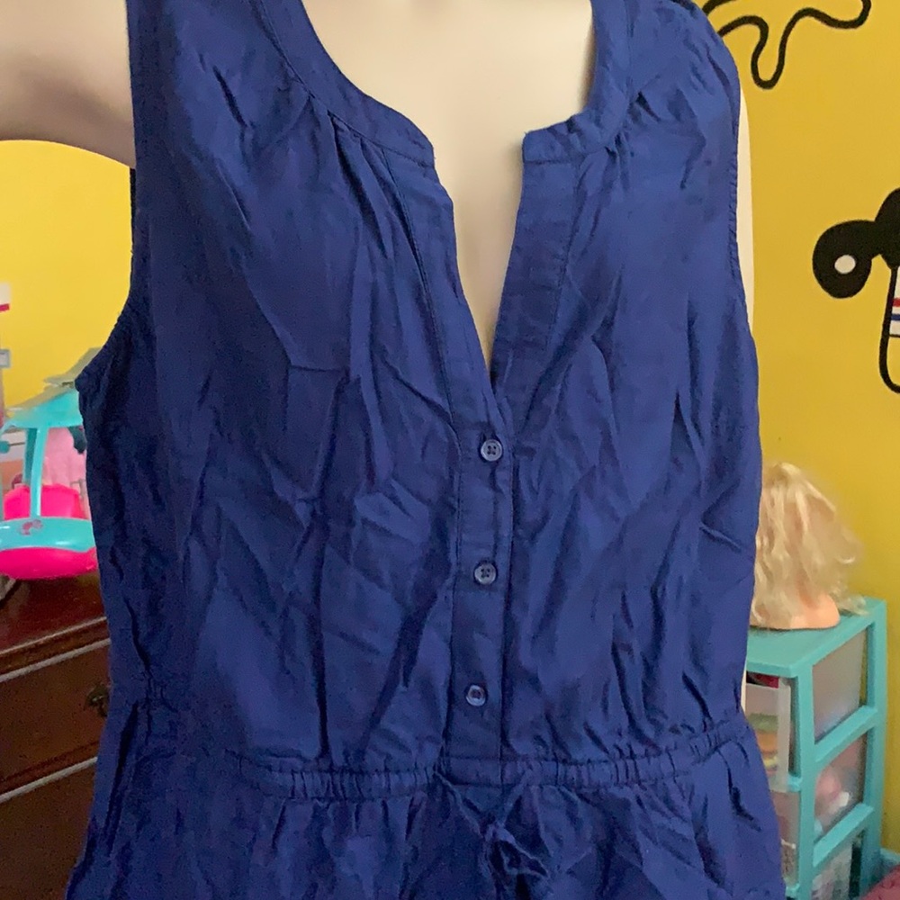Blue old navy dress